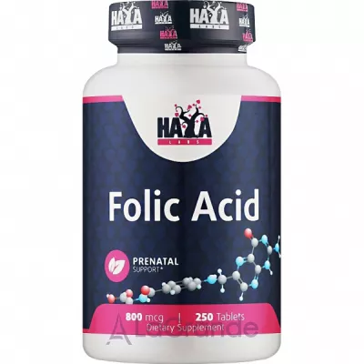 Haya Labs Folic Acid 800 mcg ĳ  