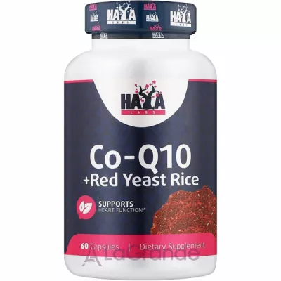 Haya Labs Co-Q10 + Red Yeast Rice   