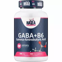Haya Labs Gaba + B6 500 mg ������� ������� "�����-����������� ������� + ³���� �6", 500 ��