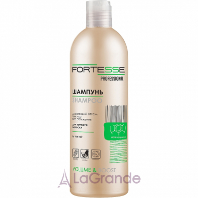 Fortesse Professional Volume & Boost Shampoo For Thin Hair   