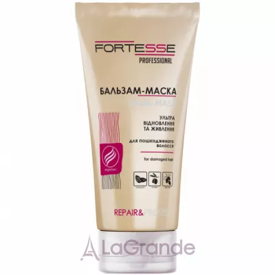 Fortesse Professional Repair & Protect Balm Mask -      