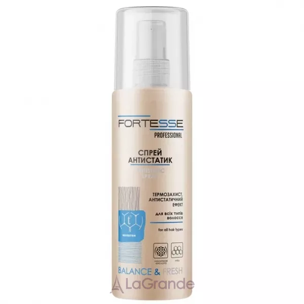 Fortesse Professional Balance & Fresh Antistatic Spray �������������� �����-����������� � ������������� �������