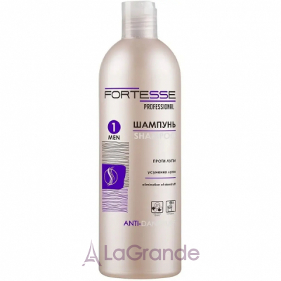 Fortesse Professional Dandruff Prevention Shampoo 1 Men - 