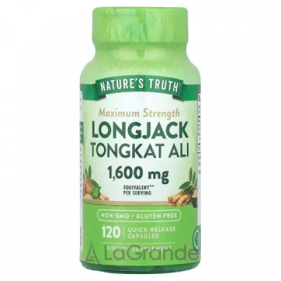 Nature's Truth Longjack Tongkat Ali 1600 mg ĳ  