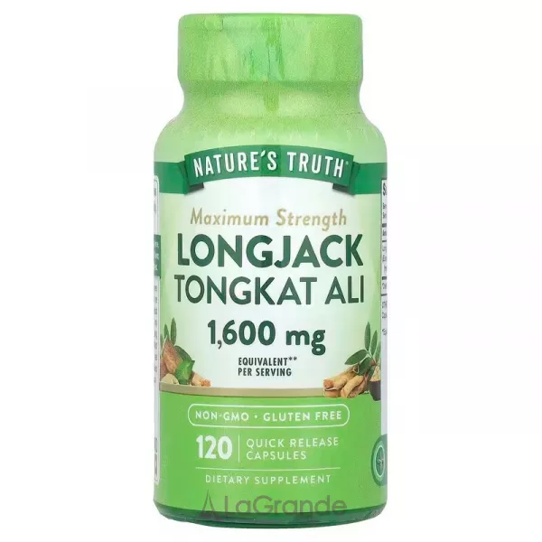Nature's Truth Longjack Tongkat Ali 1600 mg ĳ������ ������� 