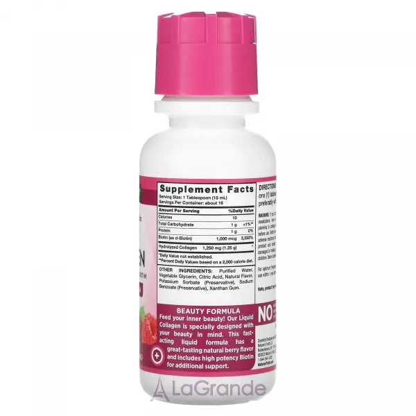 Nature's Truth Liquid Collagen with Amino Acid Protein + Biotin ĳ������ ������� 