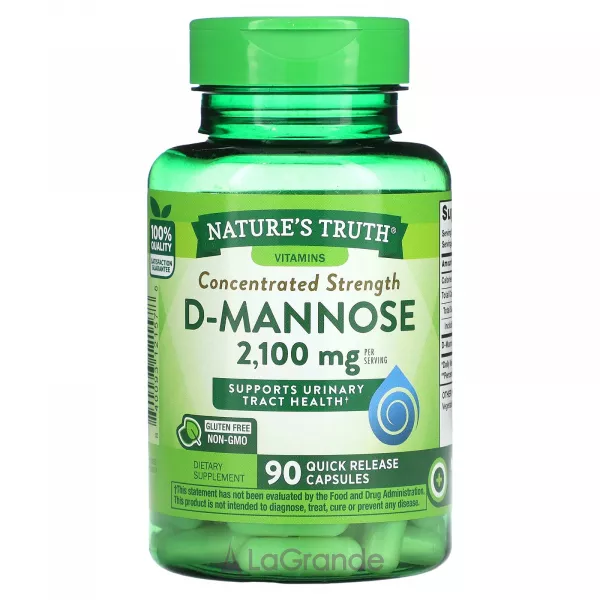 Nature's Truth D-Mannose 2100 mg ĳ������ ������� 