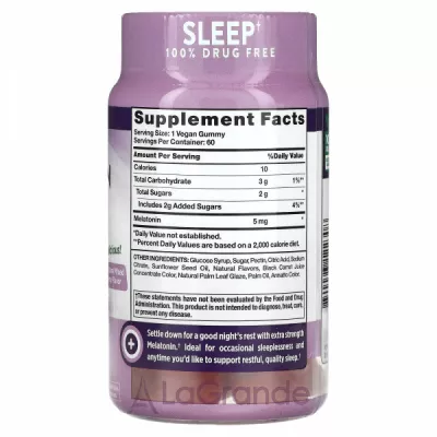 Nature's Truth Sleep Melatonin Gummies 5 mg ĳ  