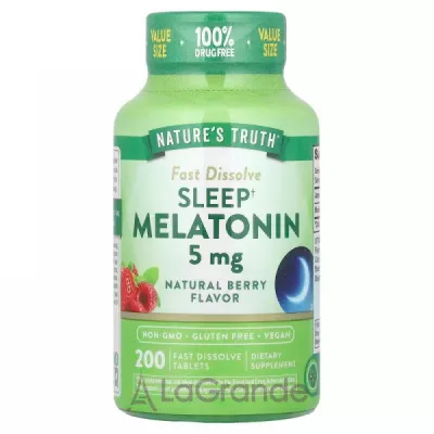 Nature's Truth Sleep Melatonin 5 mg ĳ  