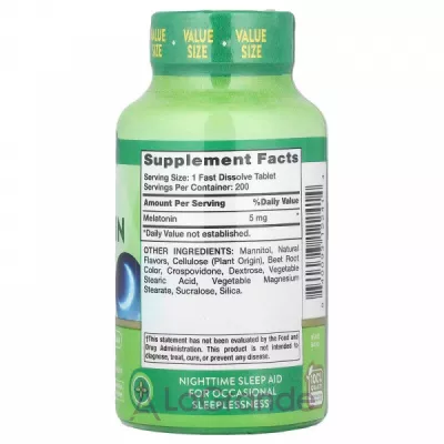 Nature's Truth Sleep Melatonin 5 mg ĳ  