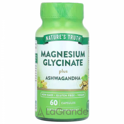 Nature's Truth Magnesium Glycinate Plus Ashwagandha   
