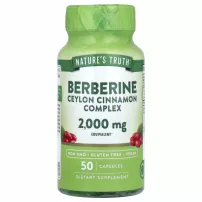 Nature's Truth Berberine Ceylon Cinnamon Complex 2000 mg �������� "�������� � ���������� �������", 2000 ��