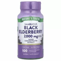 Nature's Truth Sambucus Black Elderberry 2000 mg ����������� ������� "������ ������", 2000 ��