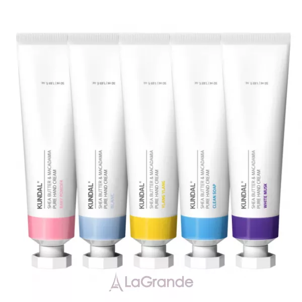 Kundal Shea Butter & Macadamia Pure Hand Cream Moonlight Edition 5ea ����� ������ ��� ��� 5 ���������