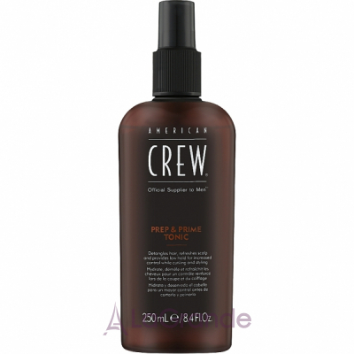 American Crew Official Supplier to Men Prep & Prime Tonic   