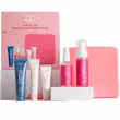 Marie Fresh Cosmetics Travel Set for Dry and Normal Skin         (clean/balm/30ml + clean/foam/50ml + tonik/50ml + cr/8ml + cr/eye/12ml)
