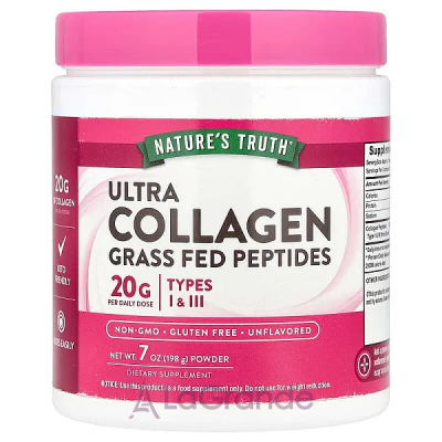 Nature's Truth Ultra Collagen Grass Fed Peptides ĳ  