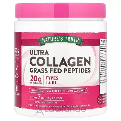 Nature's Truth Ultra Collagen Grass Fed Peptides ĳ  
