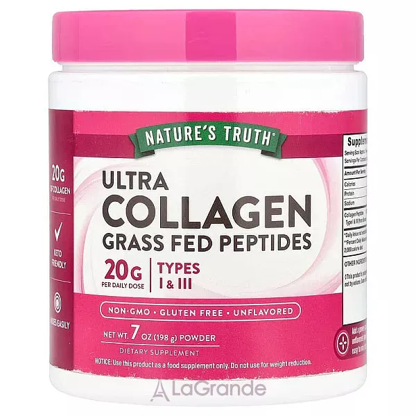 Nature's Truth Ultra Collagen Grass Fed Peptides ĳ������ ������� 