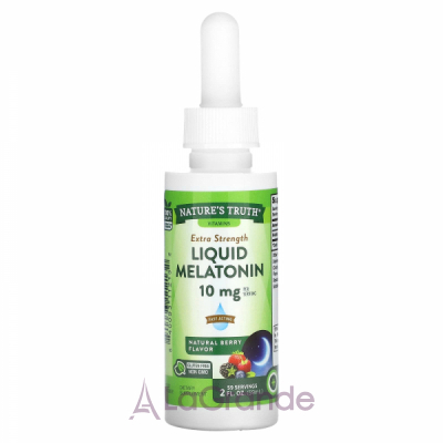 Nature's Truth Liquid Melatonin 10 mg   
