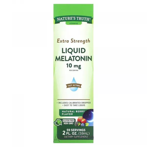 Nature's Truth Liquid Melatonin 10 mg ĳ������ ������� 