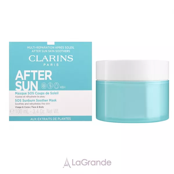 Clarins After Sun SOS Sunburn Soother Mask ����������� ����� ��� ������� �� ��� ���� �������
