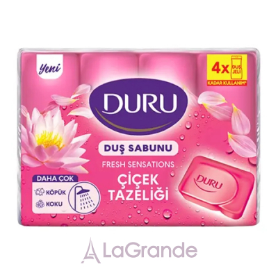 Duru Fresh Sensations Flower Infusion Shower Bar Soap       ()