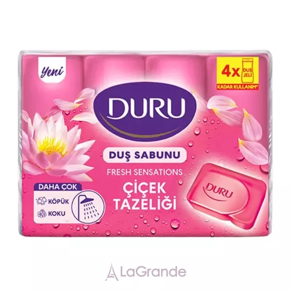 Duru Fresh Sensations Flower Infusion Shower Bar Soap ���� ������� ��� ���� ���������� ������ (������)