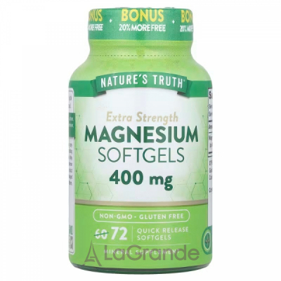 Nature's Truth Magnesium Extra Strength 400 mg ĳ  