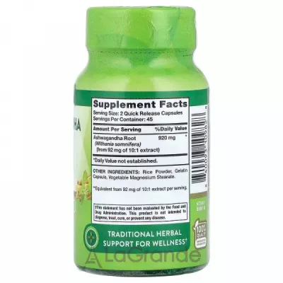 Nature's Truth Ashwagandha Root 920 mg ĳ  