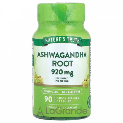 Nature's Truth Ashwagandha Root 920 mg ĳ  