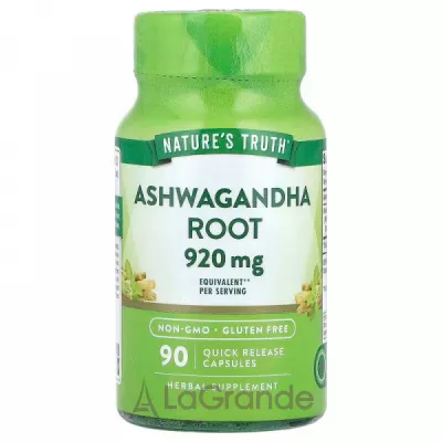 Nature's Truth Ashwagandha Root 920 mg ĳ  