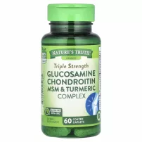 Nature's Truth Glucosamine Chondroitin MSM & Turmeric Complex Triple Strength �������� "����������, ����������, ��� � �������, ������� ����"