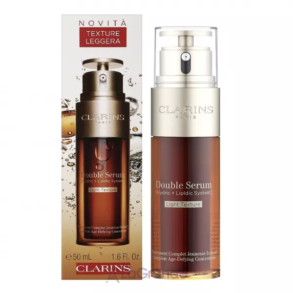 Clarins Double Serum Light Texture Complete Age-Defying Concentrate ������� ��������� ����� ������������
