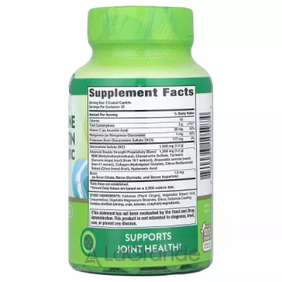 Nature's Truth Glucosamine Chondroitin MSM & Turmeric Complex Double Strength  