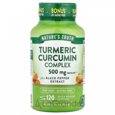 Nature's Truth Turmeric Curcumin Complex 500 mg ĳ  