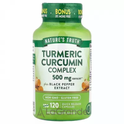 Nature's Truth Turmeric Curcumin Complex 500 mg ĳ  