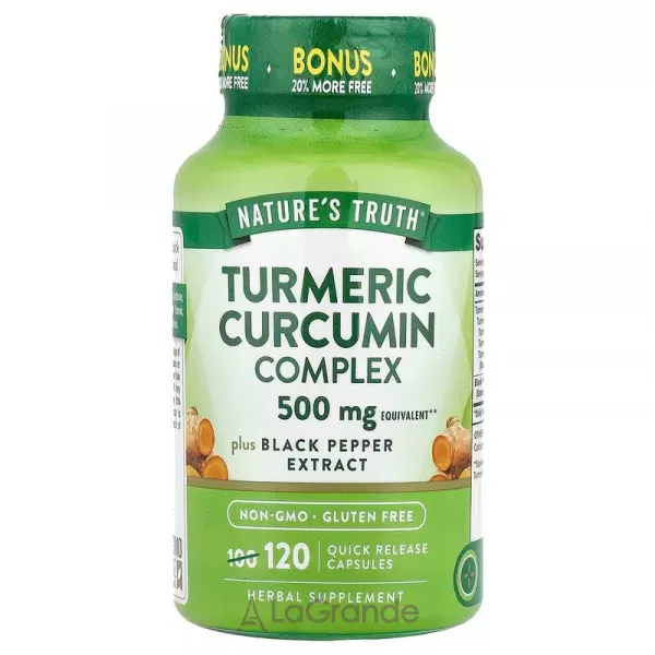Nature's Truth Turmeric Curcumin Complex 500 mg ĳ������ ������� 