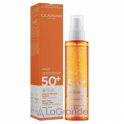 Clarins Sun Care Water Mist SPF 50+     SPF 50+