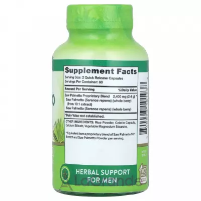 Nature's Truth Saw Palmetto 2400 mg   