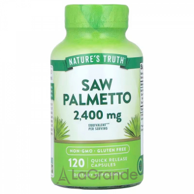 Nature's Truth Saw Palmetto 2400 mg   