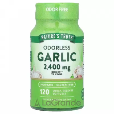 Nature's Truth Odorless Garlic 2400 mg ĳ  