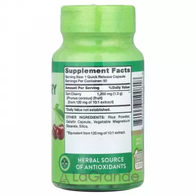 Nature's Truth Ultra Tart Cherry Extract 1200 mg   