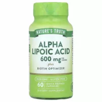 Nature's Truth Alpha Lipoic Acid 600 mg Plus Biotin Optimizer ����������� ������� "����� �������� �������", 600 ��