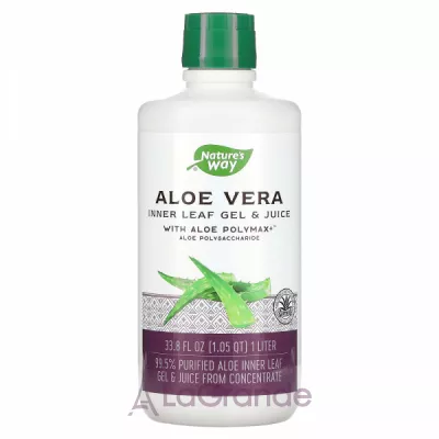 Nature's Way Aloe Vera Inner Leaf Gel and Juice   