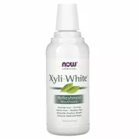 Now Foods Solutions Xyli White Refreshmint Mouthwash �������������� ��� ������� ��� "���������� ����"