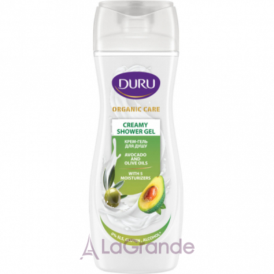 Duru Organic Care Avocado And Olive Oils Creamy Shower Gel -   