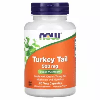 Now Foods Turkey Tail 500 mg ĳ������ ������� "�������� ��������������", 500 ��