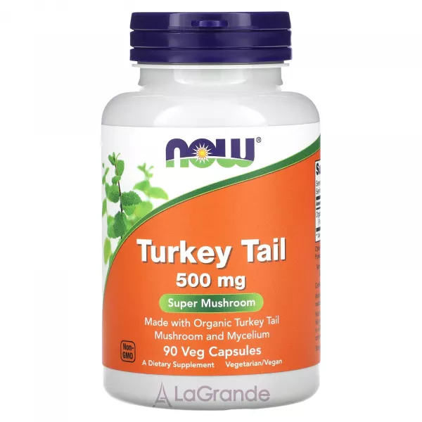 Now Foods Turkey Tail 500 mg ����������� ������� 