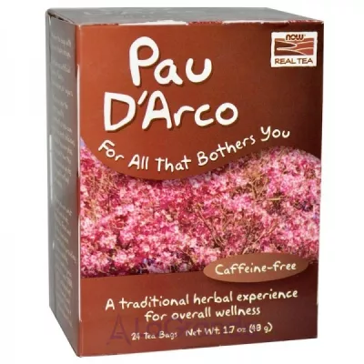 Now Foods Real Tea Pau D'Arco        